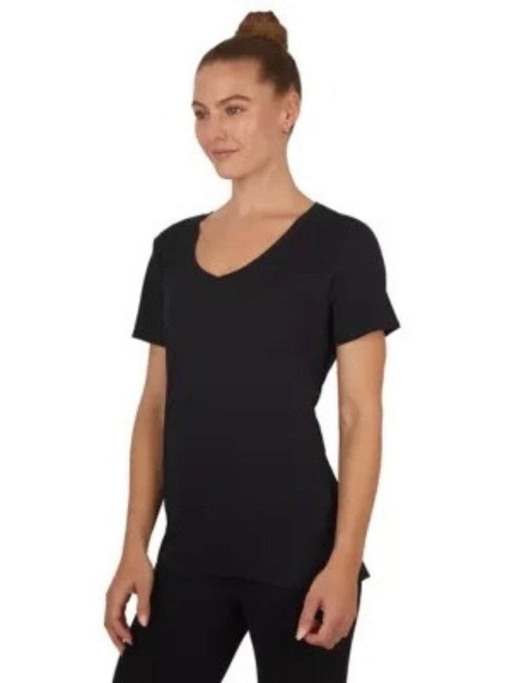 Yogalicious Super Soft Sloane V-Neck Shirt XS